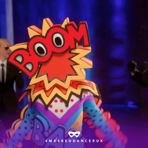 Dance Party GIF by The Masked Singer UK & The Masked Dancer UK