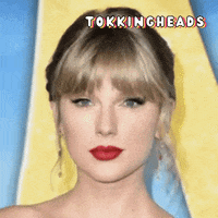 Taylor Swift Reaction GIF by Tokkingheads