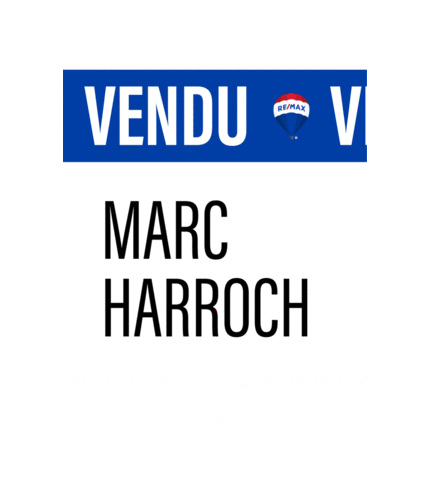 Listing Real Estate Sticker by Marc Harroch