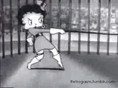 angry betty boop GIF