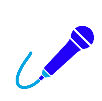 Microphone Sticker by WFHomie