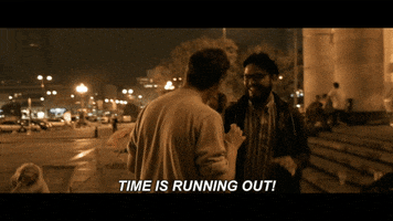 time is running out dancing GIF by All These Sleepless Nights