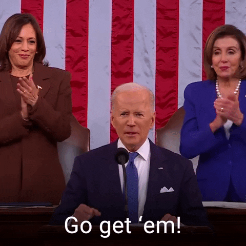 Lets Go Good Job GIF by The Democrats