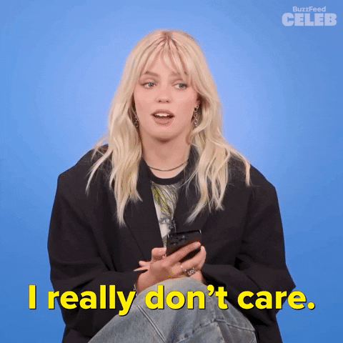 Twitter I Dont Care GIF by BuzzFeed