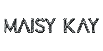 Silver Chrome Sticker by Maisy Kay