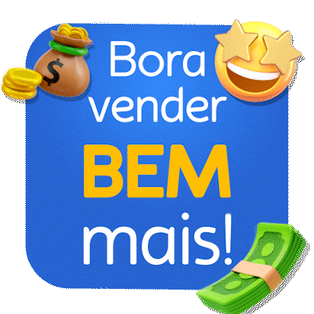 B Azul Sticker by Bem Promotora