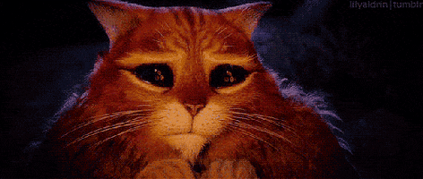 Sad Puss In Boots GIF
