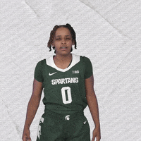 Confused Womens Basketball GIF by Michigan State Athletics