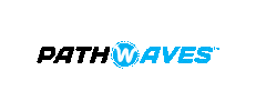 Pathwaves Sticker
