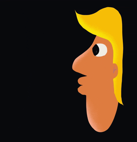 Donald Trump GIF by Jon Hanlan