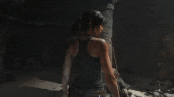 lara croft GIF by Tomb Raider