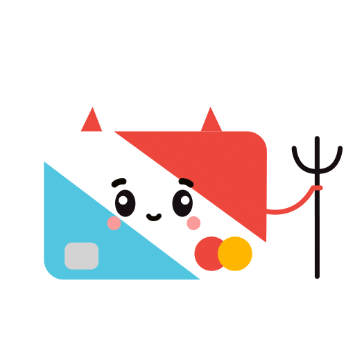 Angry Debit Card Sticker by VitraCash