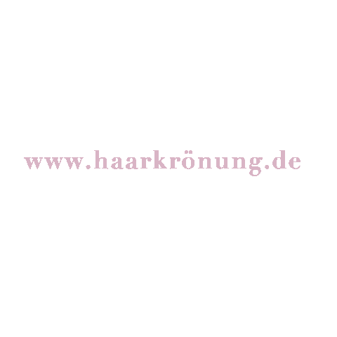 Haarkrönung Sticker