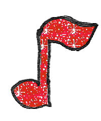 Glitter Note Sticker