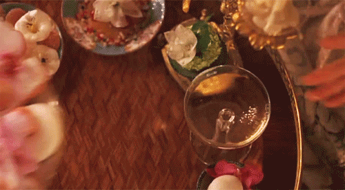 marie antoinette cake GIF