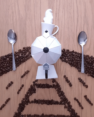 Coffee Satisfying GIF by cintascotch