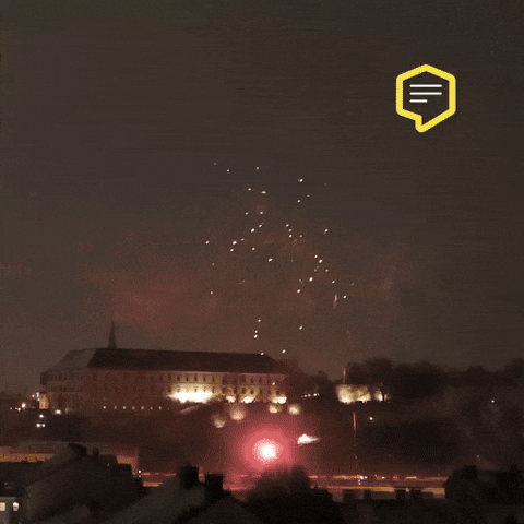 Fireworks Austria GIF by Linz News