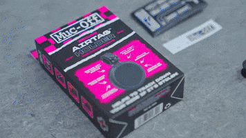 Secure Airtag Holder For Powersports GIF