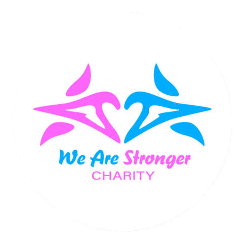 wearestrongercharity Sticker