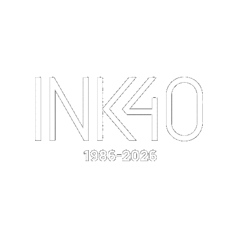 Ink40 Sticker by Ink Design