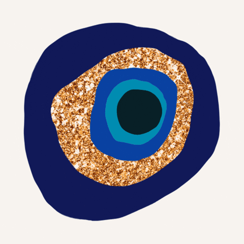 Evil Eye GIF by CreatEVEdesign