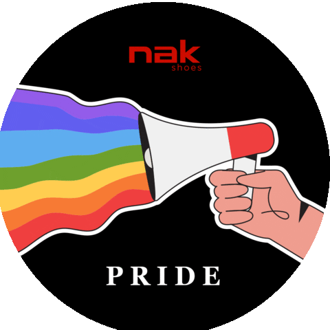 Pride Sticker by Nak shoes