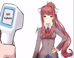 Doki Doki Monika GIF