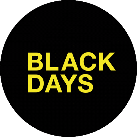 Black Friday Blackdays Sticker by Portobello