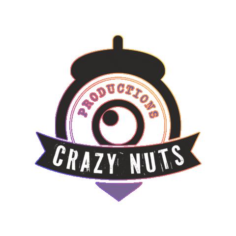 Crazy Nuts Sticker