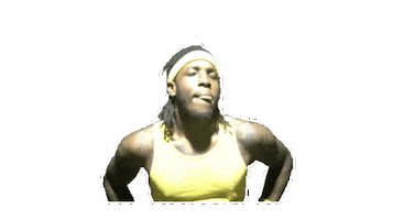 Fitness Dancing Sticker