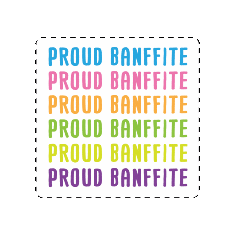 Banff Pride Sticker