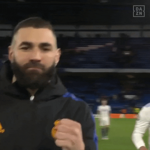 Karim Benzema Reaction GIF by DAZN - Find & Share on GIPHY