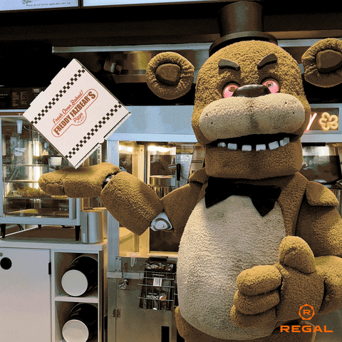Five Nights At Freddys Pizza GIF by Regal