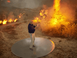 Virtual Reality Fire GIF by The Weather Channel