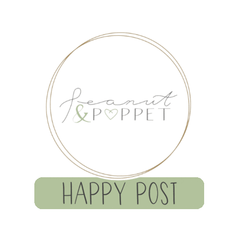 Peanut and Poppet Sticker