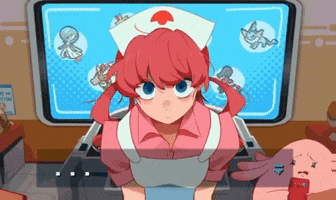 Nurse Joy Animation GIF