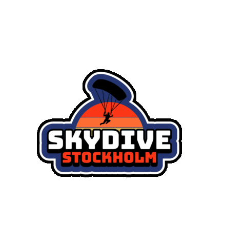 Skydive Stockholm Sticker