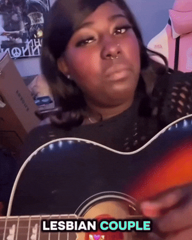 Gay Guitar GIF by Shauna Brooks
