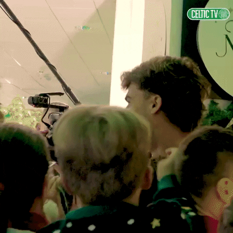 Party Christmas GIF by Celtic Football Club
