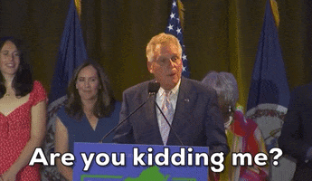 Are You Kidding Me Terry Mcauliffe GIF by GIPHY News