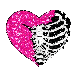 Heart Glitter Sticker
