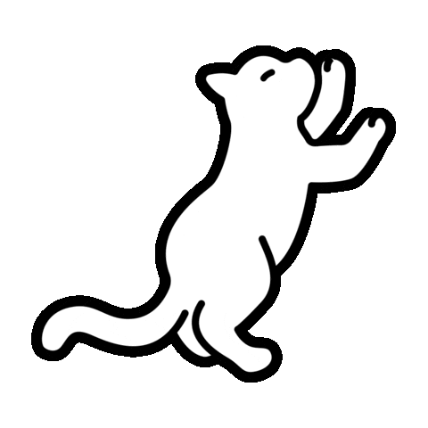Cat Dog Sticker