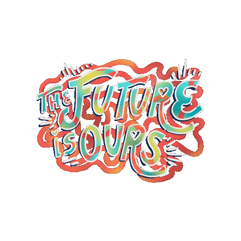 The Future Is Ours Sticker by She's the First