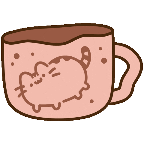 Happy Coffee Sticker by Pusheen