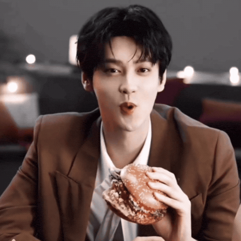 Eating GIF