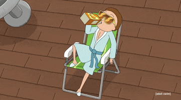 Relaxing Season 5 GIF by Rick and Morty