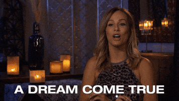 Dream Come True Yes GIF by The Bachelorette