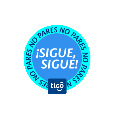 Tigogt No Pares Sticker by Tigo Guatemala