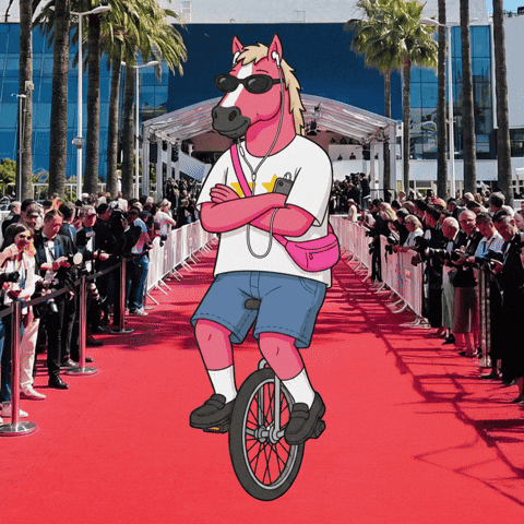 Unicycle GIF by Pinko Corntoz