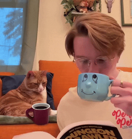 Coffee Drinking GIF